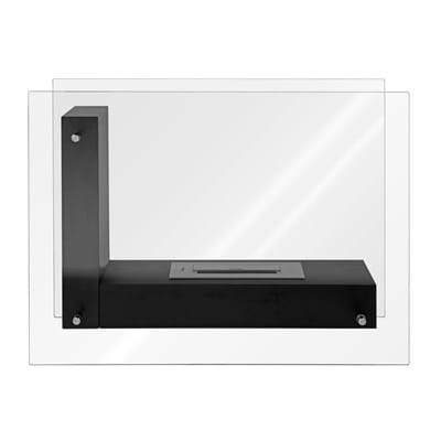 Bio ethanol haard FFB 80x60cm XL 1.4L Vrijstaand