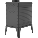 Houtkachel K10 ø130 10kw Gietijzer