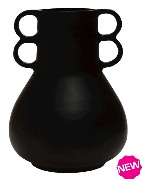 Tarapoto black Ø22 x H28 cm