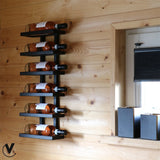 Londrina Wall Wine Rack L26 x B7 x H62 cm