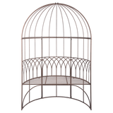 Paviljoen met bank metaal