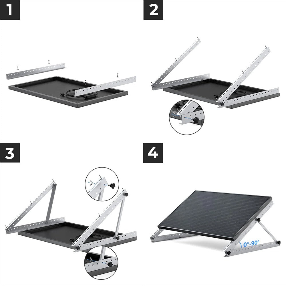 Ecoflow Tilt Mount Bracket verstelbare montagebeugel