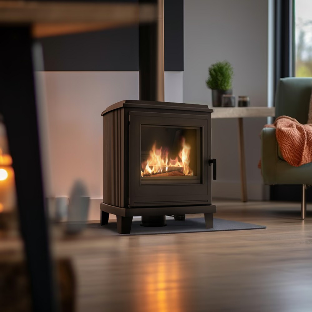 Houtkachel K11 Ø150 6kw Gietijzer