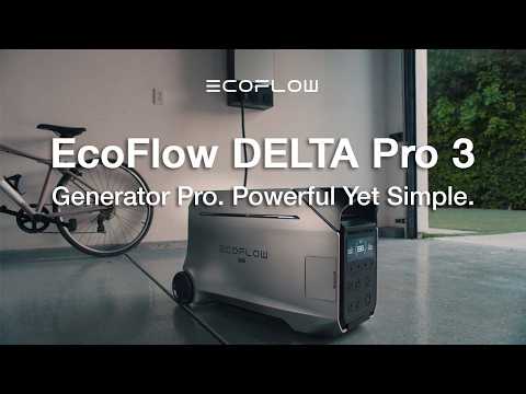 EcoFlow DELTA Pro 3 Power Station