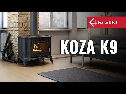 Houtkachel K9 Ø150 10kw Gietijzer