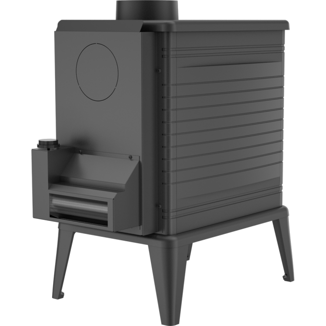 Houtkachel K10 Ø150 10kw Gietijzer
