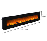 Elektrische LED haard Mars XL 183 cm RETOURDEAL